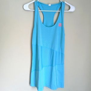 FILA Medium Blue Workout Top with Zipper Pocket